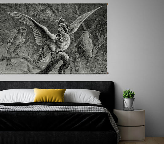 Cacatoo Jungle wall hanging