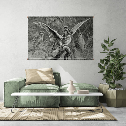 Cacatoo Jungle wall hanging
