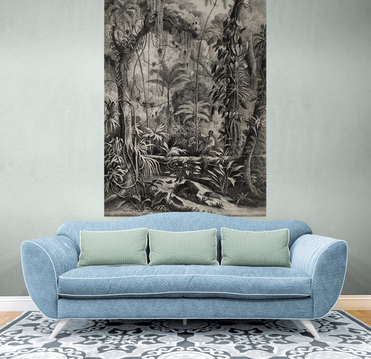 South American Tropical Forest wall hanging