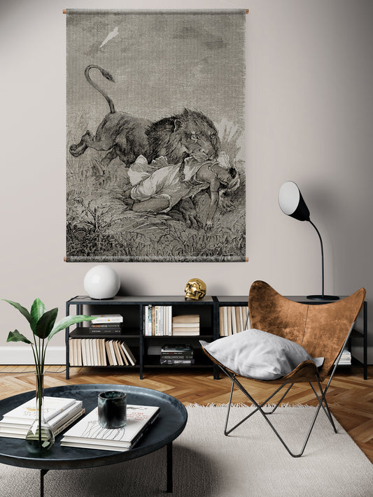 Le Lion Jungle wall hanging