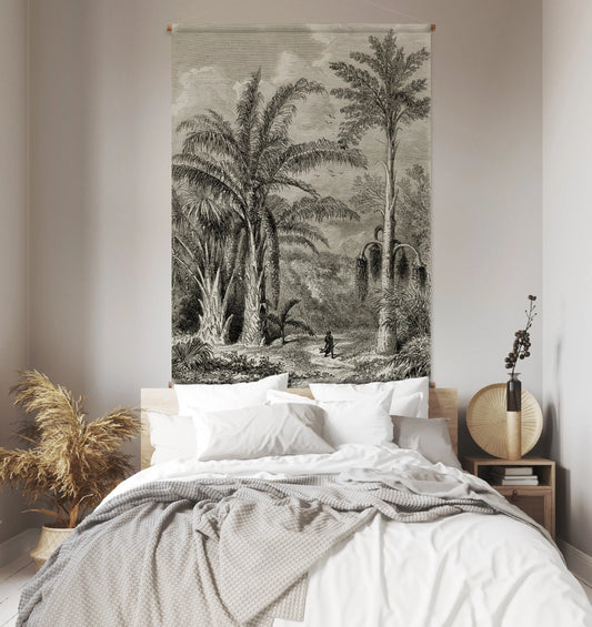 Madagascar Jungle textile wall hanging