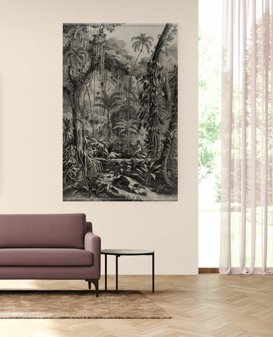 South American Tropical Forest wall hanging