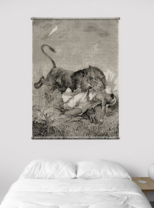 Le Lion Jungle wall hanging