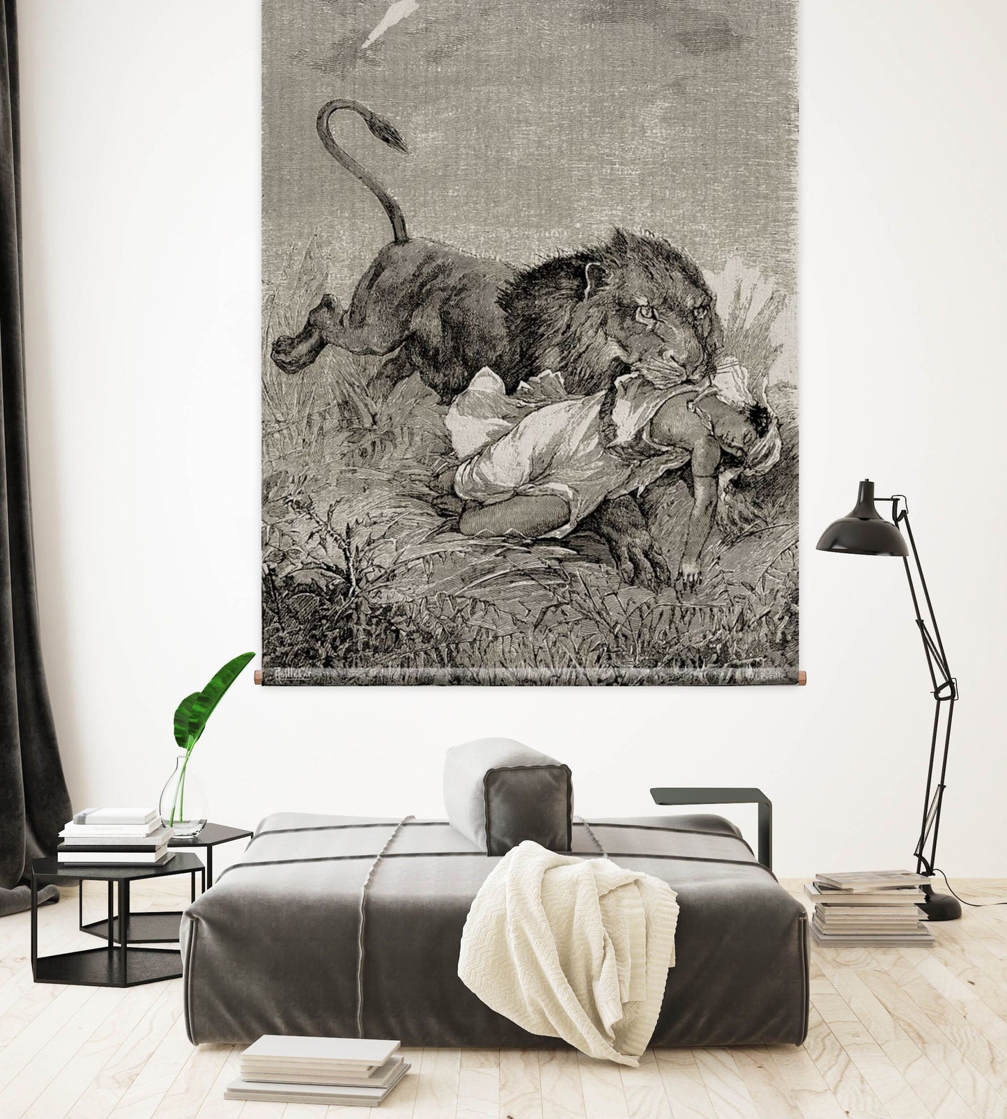 Le Lion Jungle wall hanging